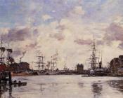 尤金 布丹 : Le Havre, Le basin de la Barre